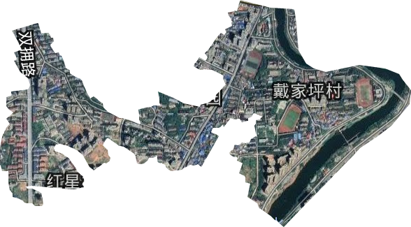 翠园街道卫星图
