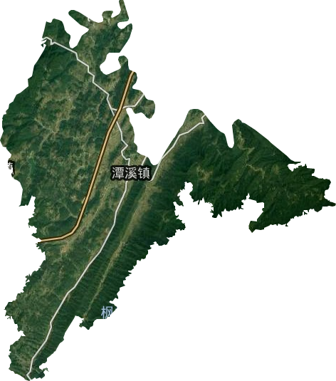 潭溪镇卫星图