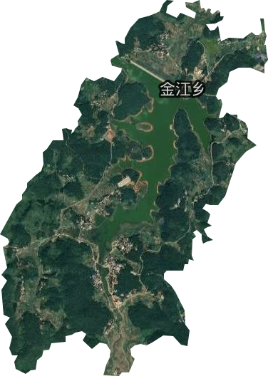 金江乡卫星图