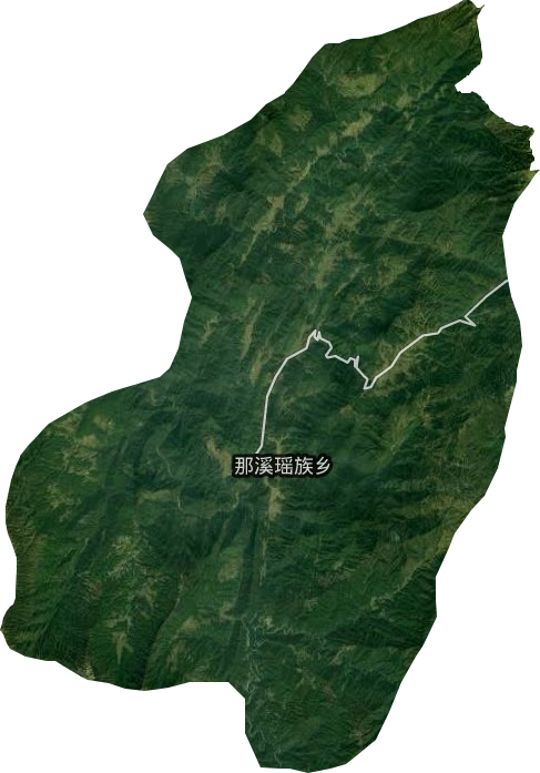 罗溪瑶族乡卫星图