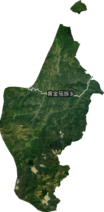 黄金瑶族乡卫星图
