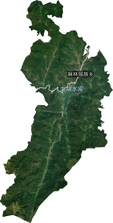 麻林瑶族乡卫星图