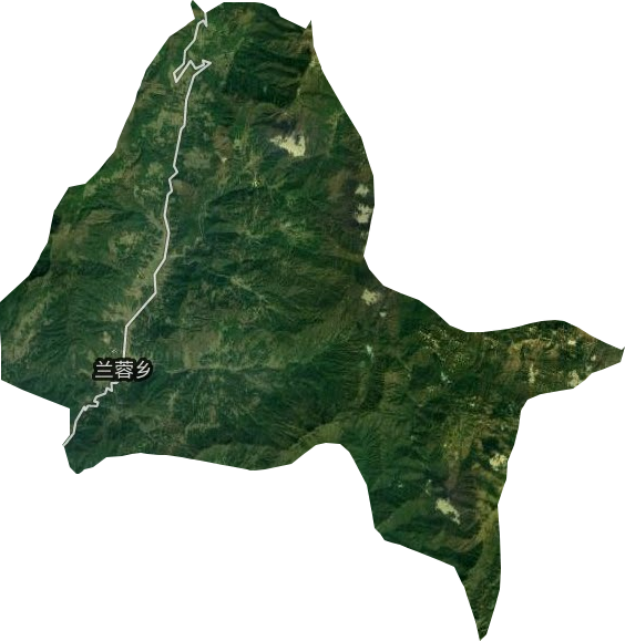兰蓉乡卫星图