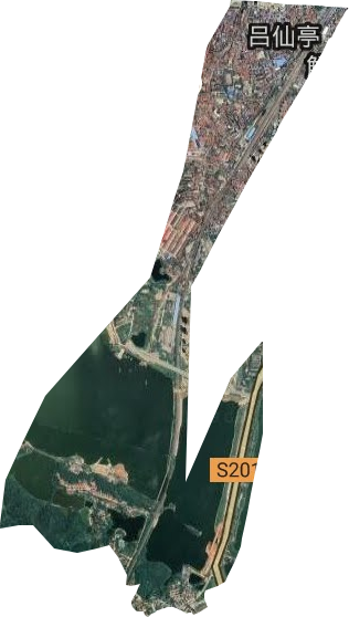 吕仙亭街道卫星图