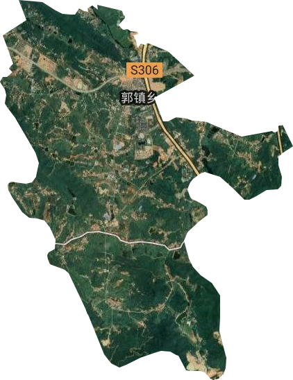 郭镇乡卫星图