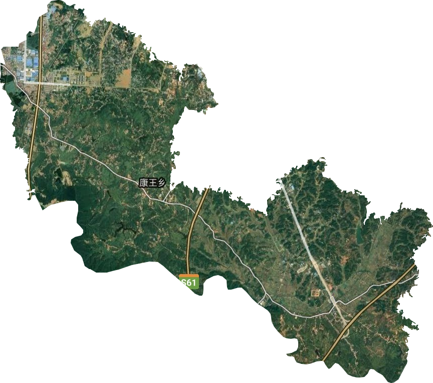 康王乡卫星图