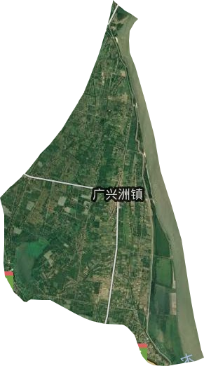 广兴洲镇卫星图