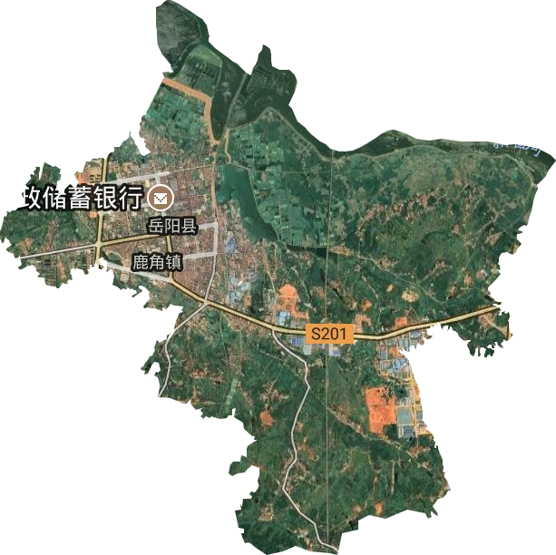 荣家湾镇卫星图