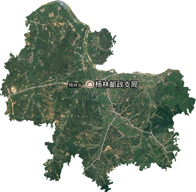 杨林乡卫星图