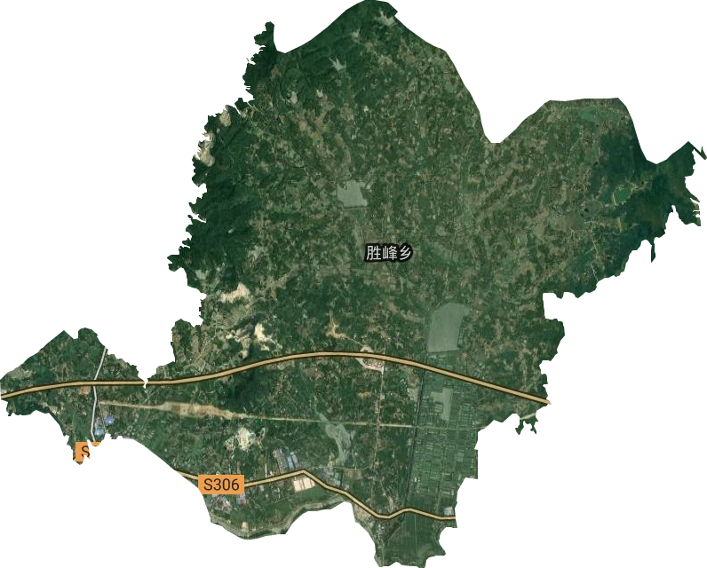 胜峰乡卫星图