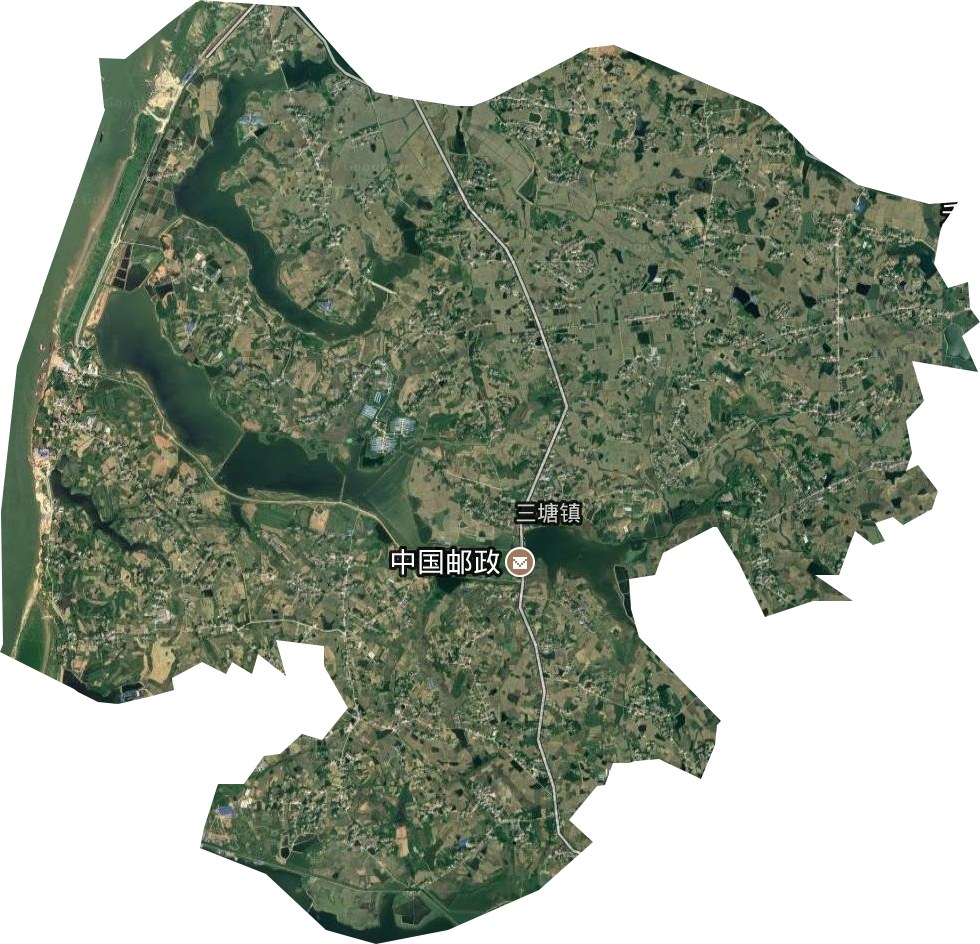 三塘镇卫星图