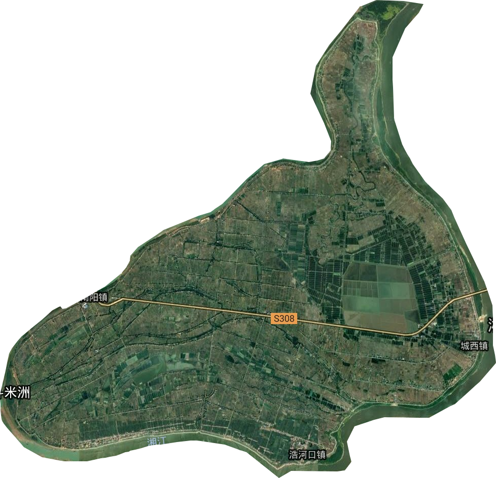 鹤龙湖镇卫星图