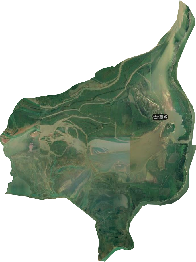 青潭乡卫星图