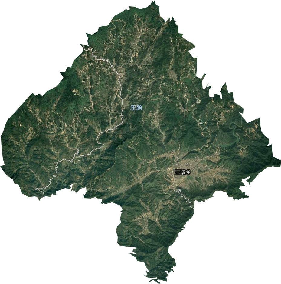 三墩乡卫星图