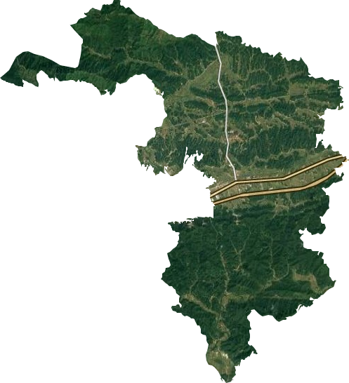 五里乡卫星图