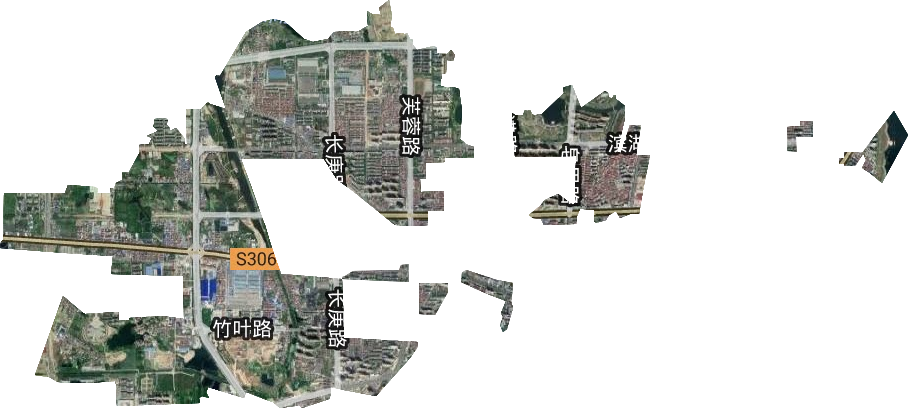 护城乡卫星图