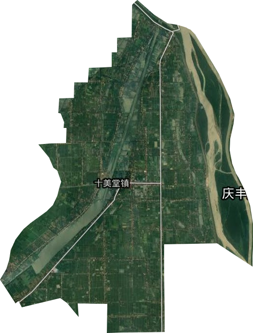 十美堂镇卫星图