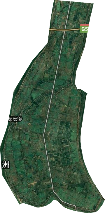 安宏乡卫星图