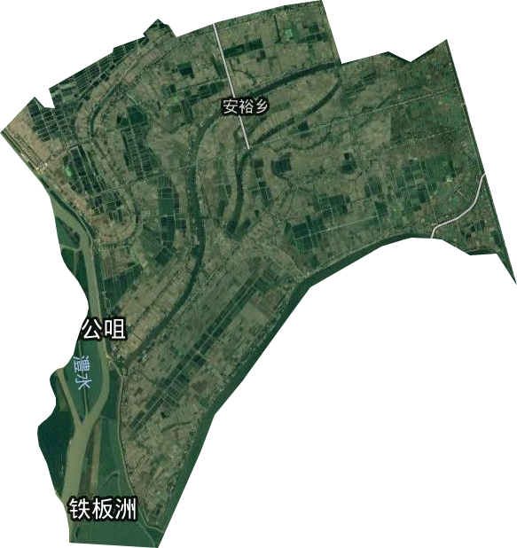 安裕乡卫星图