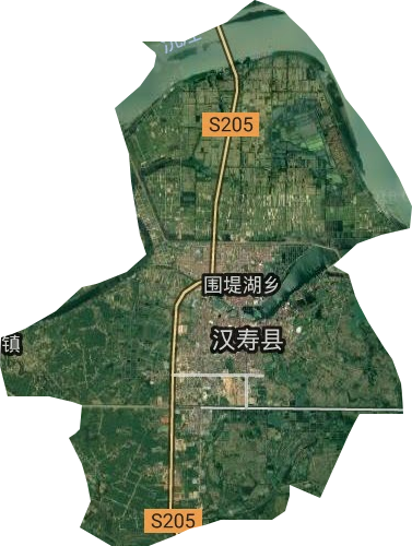 龙阳镇卫星图