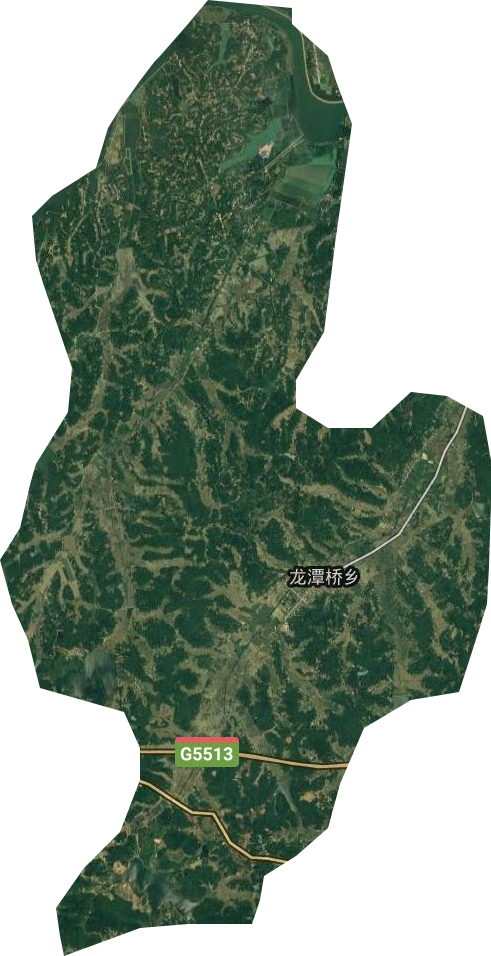 龙潭桥乡卫星图