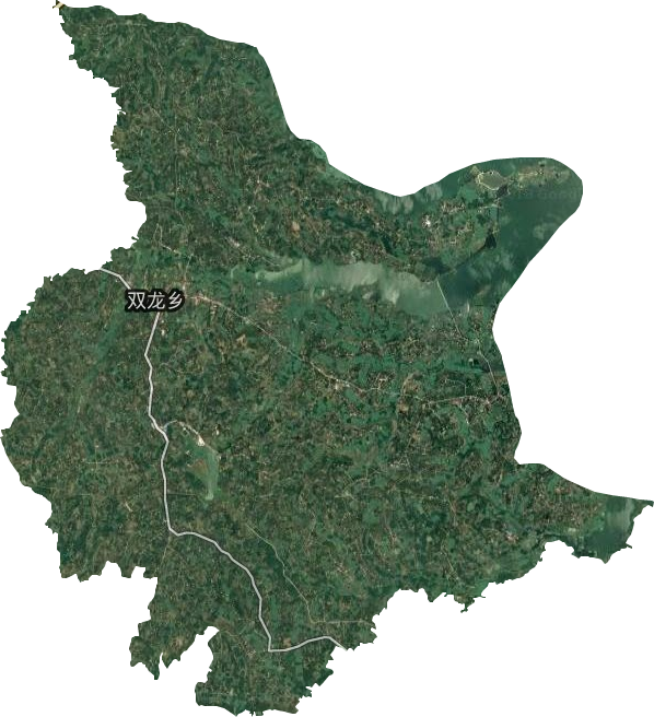 双龙乡卫星图