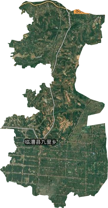 九里乡卫星图