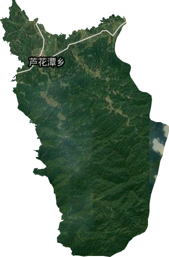 芦花潭乡卫星图