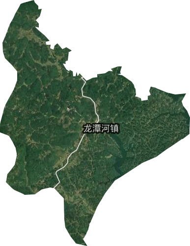 龙潭河镇卫星图