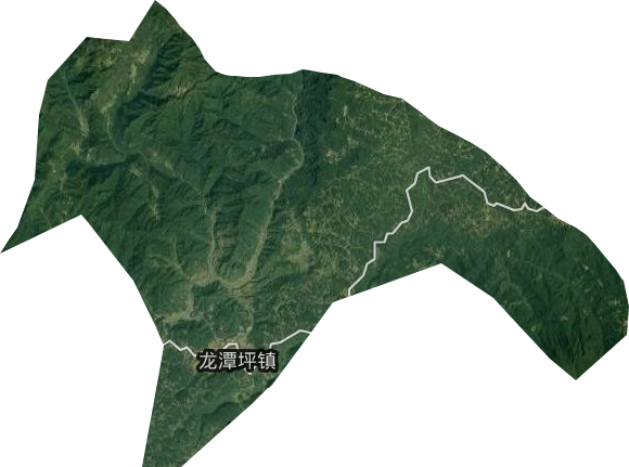 龙潭坪镇卫星图
