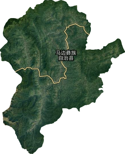 马边彝族自治县卫星图