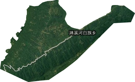 淋溪河乡卫星图
