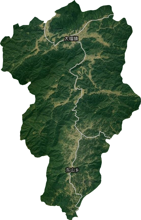 大福镇卫星图