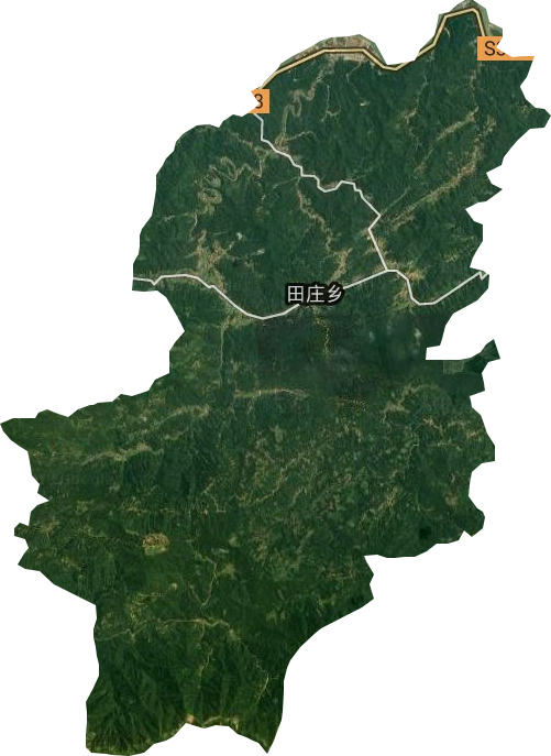 田庄乡卫星图