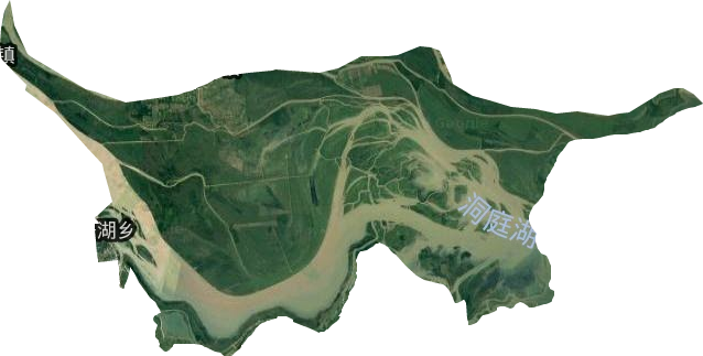 万子湖乡卫星图