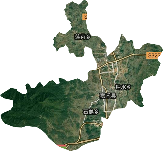 珠泉镇卫星图