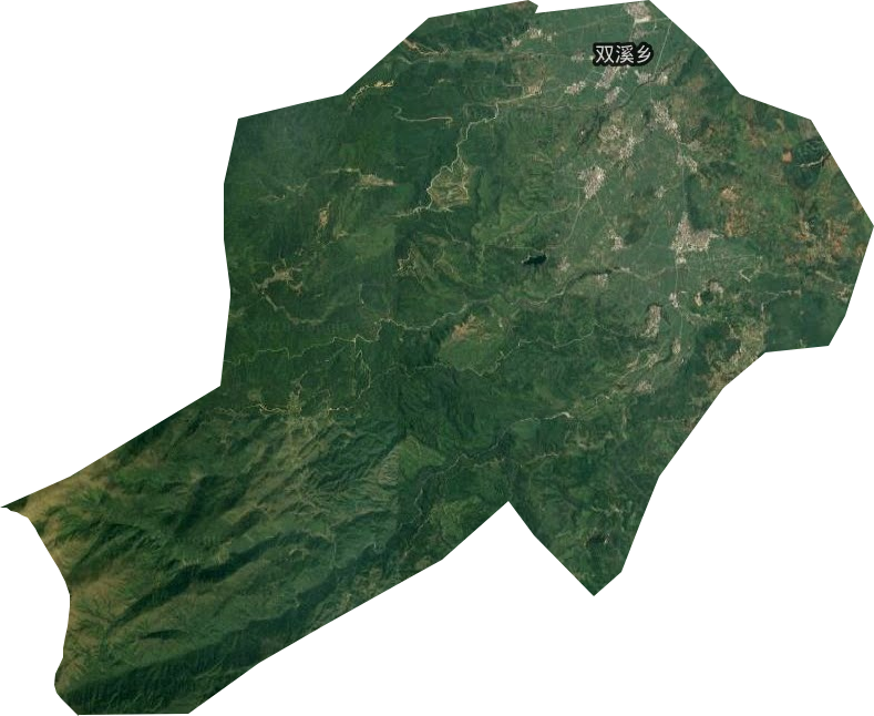 双溪乡卫星图
