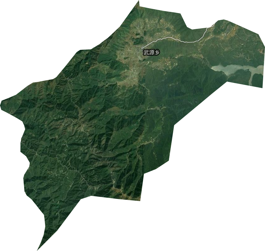 武源乡卫星图