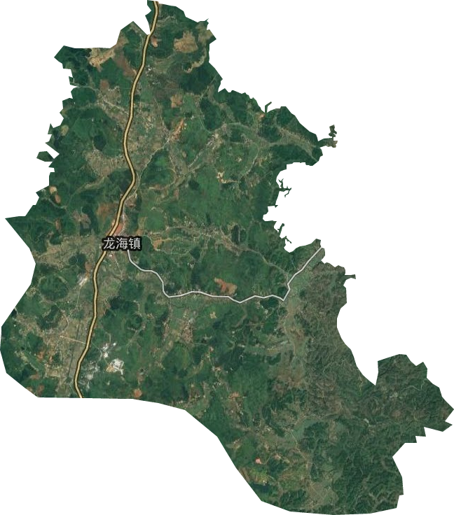 龙海镇卫星图