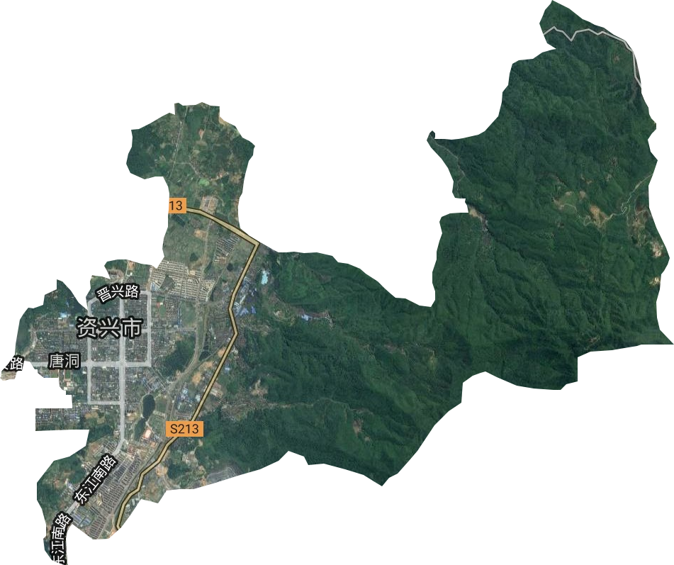 唐洞街道卫星图