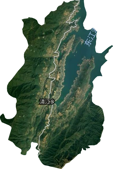 清江乡卫星图