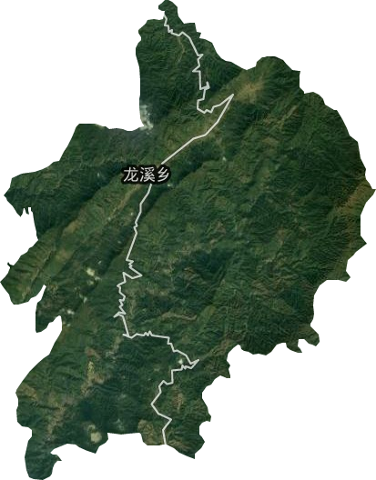 龙溪乡卫星图