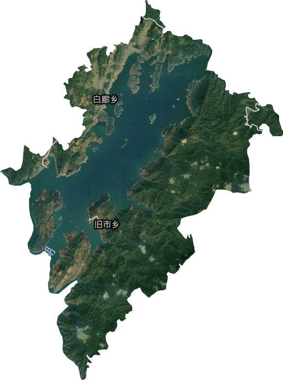 白廊乡卫星图