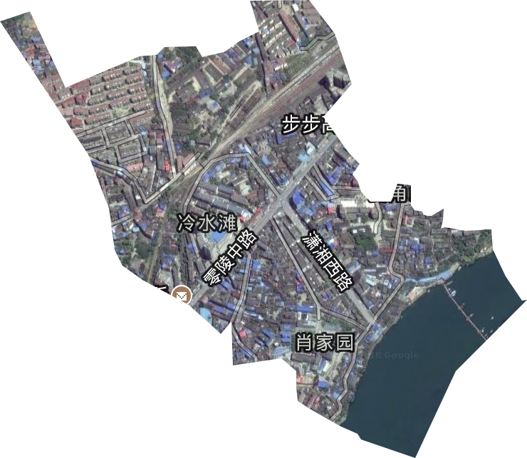 肖家园街道卫星图