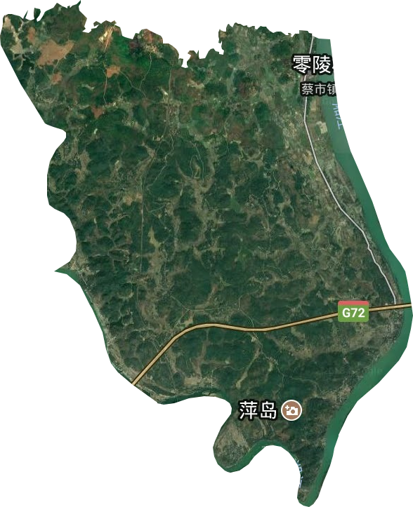 蔡市镇卫星图