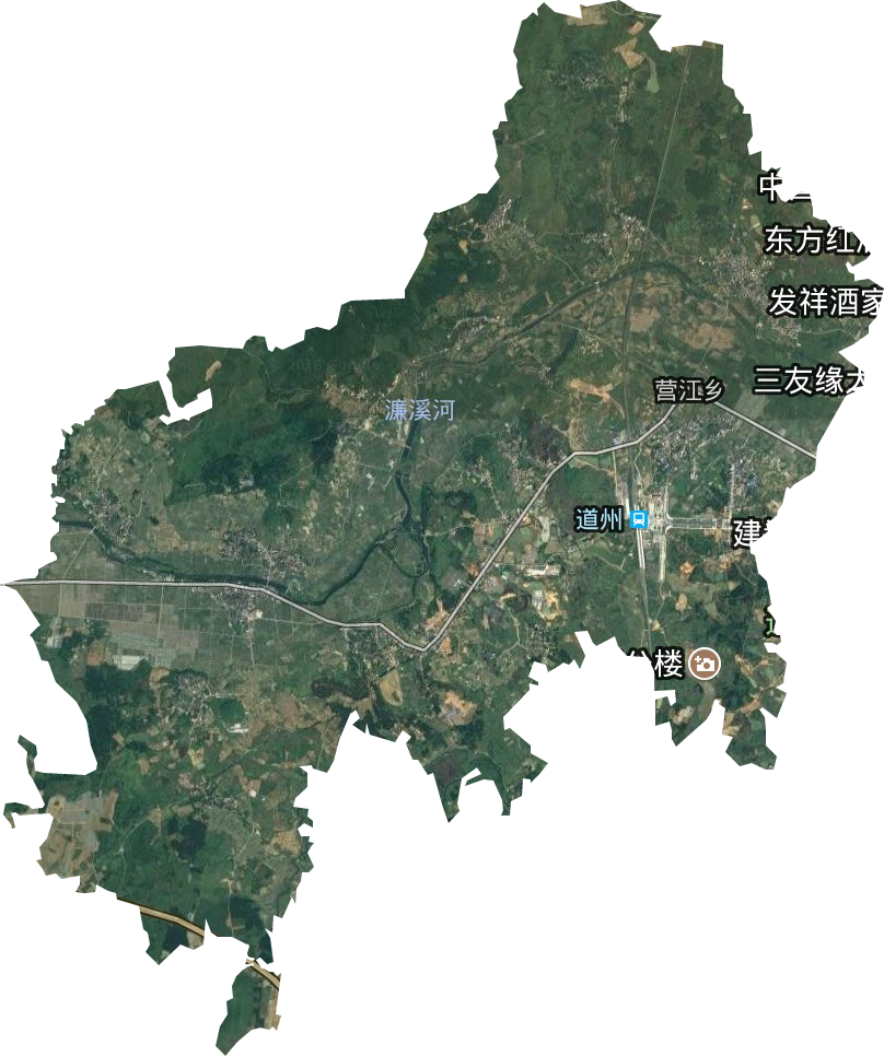 营江街道卫星图