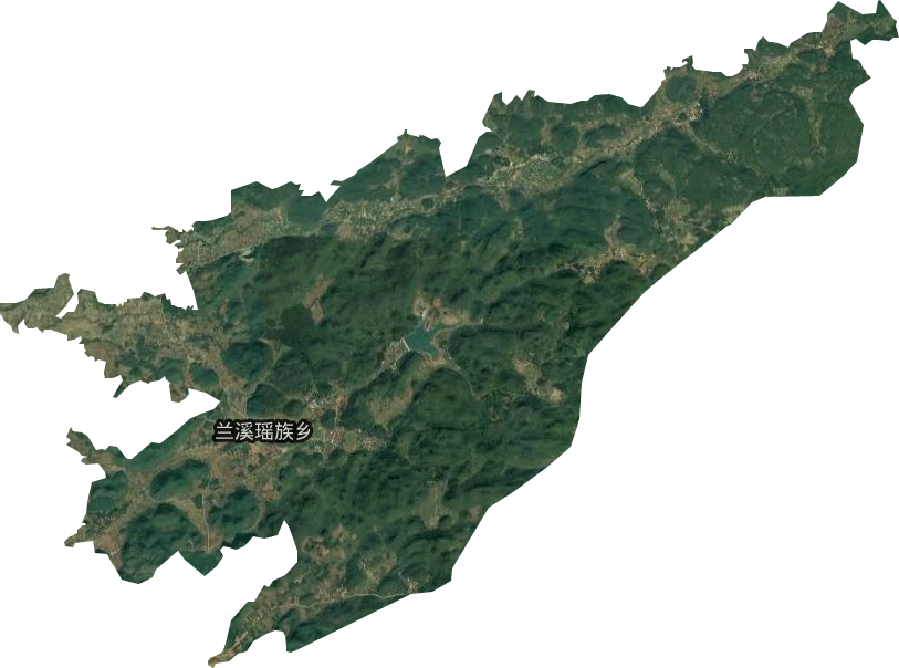 兰溪瑶族乡卫星图