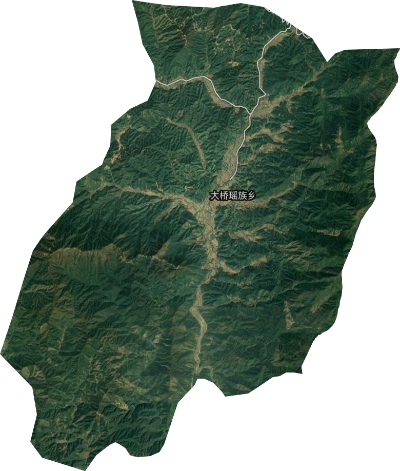 大桥瑶族乡卫星图