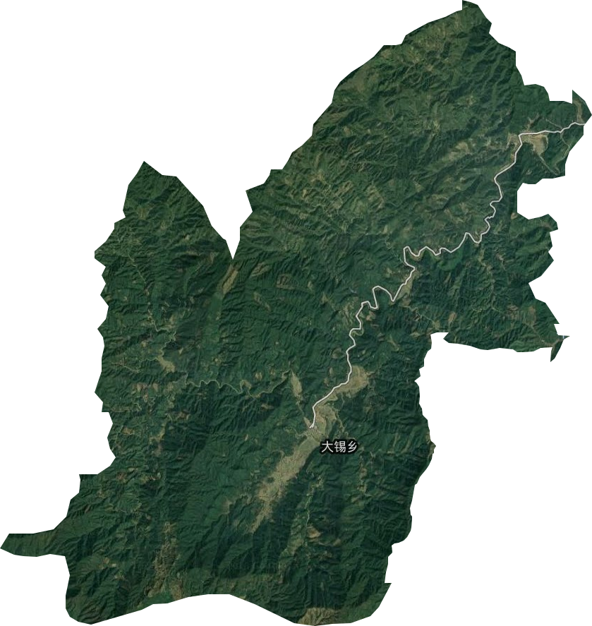 大锡乡卫星图