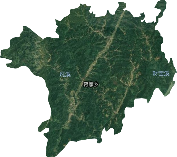 蒋家乡卫星图
